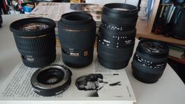 Sigma for SIGMA SA, Lot optiques Testés
