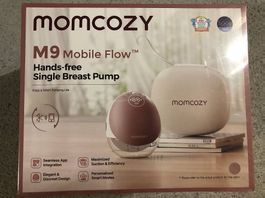 Neu/OVP: Momcozy Brustpumpe, M9 Upgrade, Rot, 1 Stk.