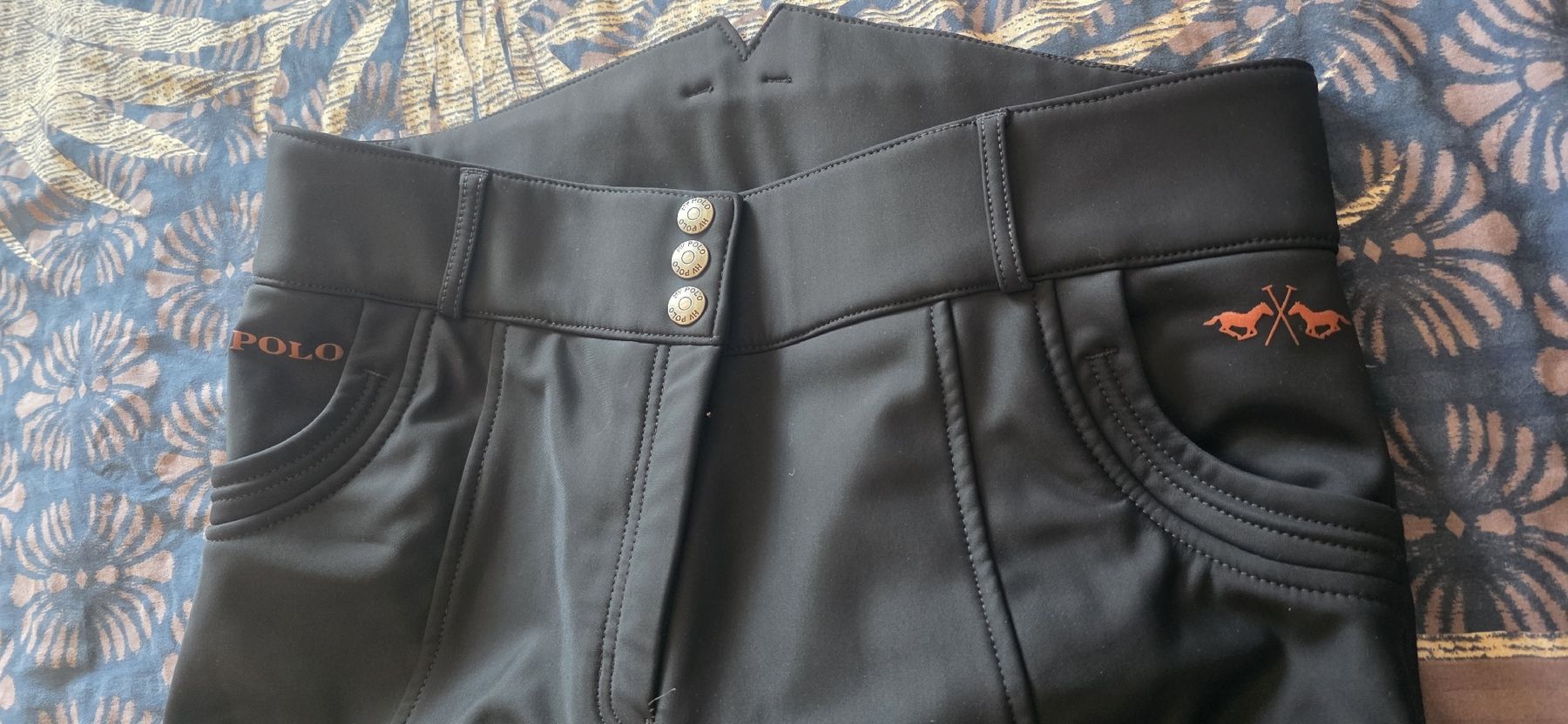 Hosen: Schwarze Softshell Vollbesatz-Reithose gr. 46, HV Polo – Neu (gemäss Beschreibung) aus Sumiswald von Andrealein92 4