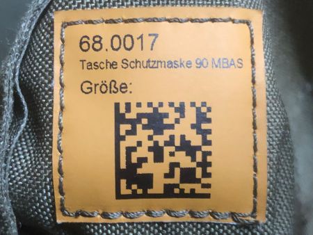 Schweizer Armee MBAS Gasmaskentasche Armeetasche GT Weste