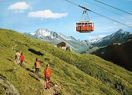 DAVOS FLÜELA Luftseilbahn Pischa