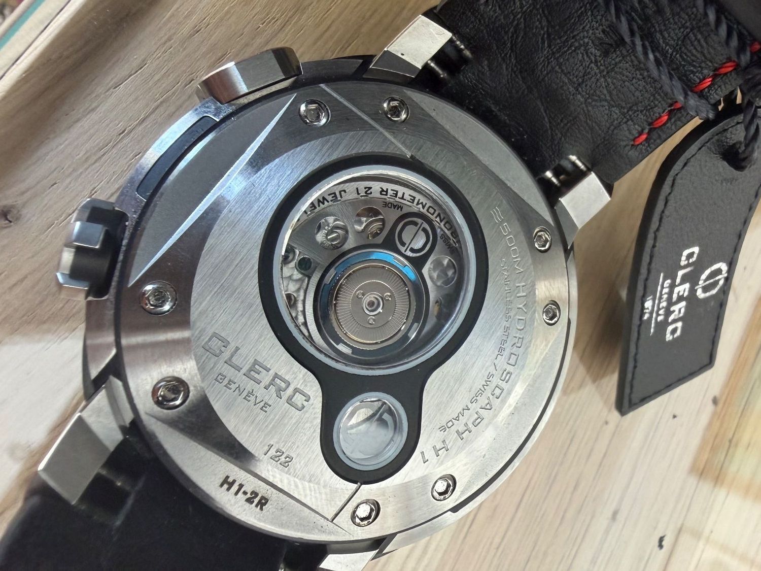 Orologi: Clerc Hydroscaph H1 Chronometer – Usato da La Chaux-de-Fonds venduto da JUVAL_Horlogerie 1