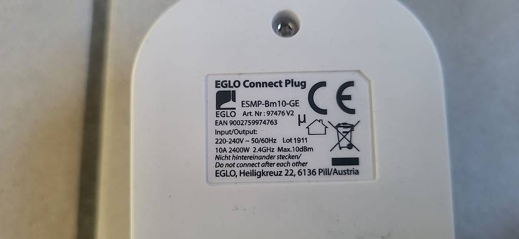 Eglo Lampade: EGLO Connect Steckermodul & RGB LED GU10 – Usato da Arisdorf venduto da RS_Center 1