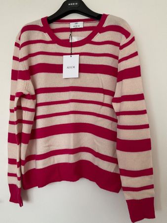 ALLUDE 100% Kaschmir Pullover Gr L NEU mit Etikette NP 399