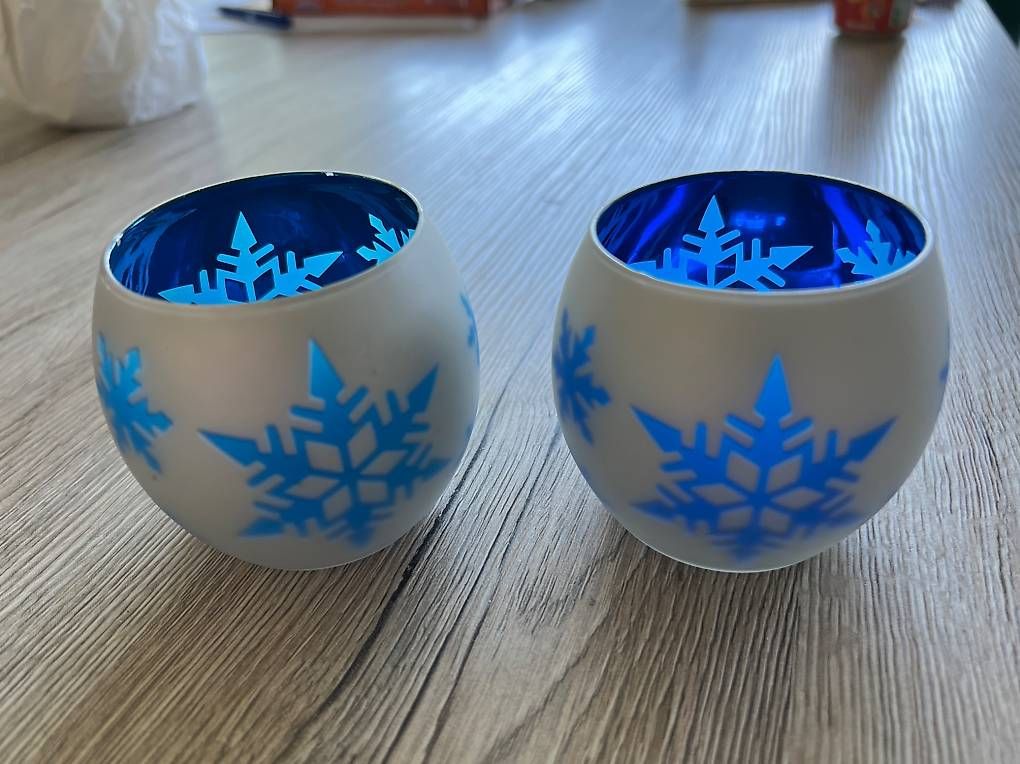 Portacandele: Porte bougie Partylite Flocons – Usato da Chessel venduto da Alyssia83 1