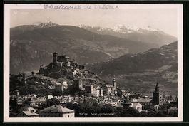 AK Sion, Vue générale, 1931