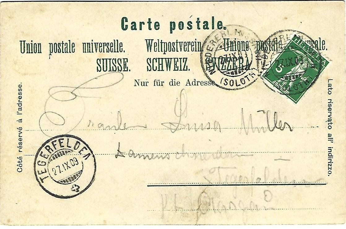 Ansichtskarten: Erlinsbach Litho – Gebraucht aus Wetzikon ZH von Brulu100 1