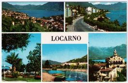Locarno - 5 Bild AK