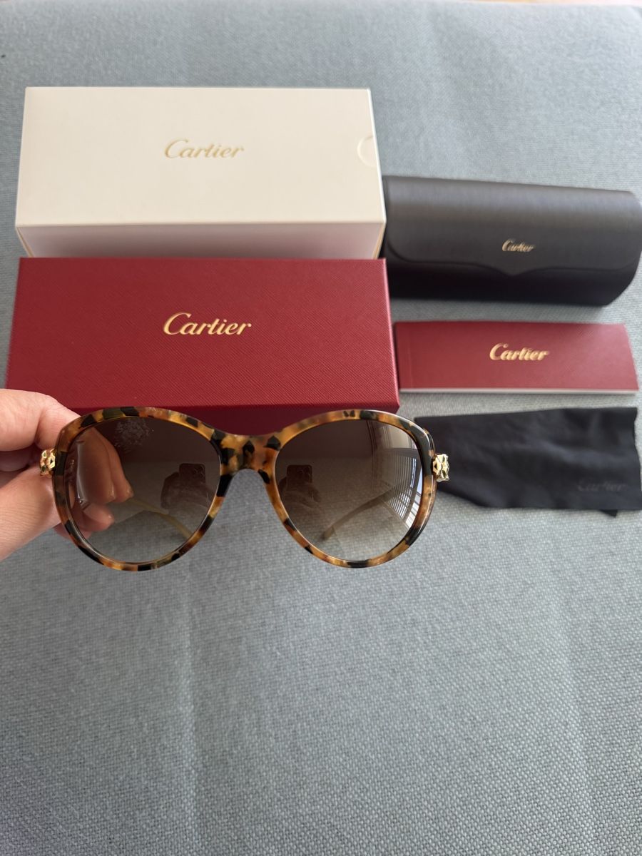 Cartier Occhiali & Lenti: PANTHÈRE DE CARTIER SUNGLASSES -6034679 – Usato da Pfäffikon SZ venduto da EMMA0111 7