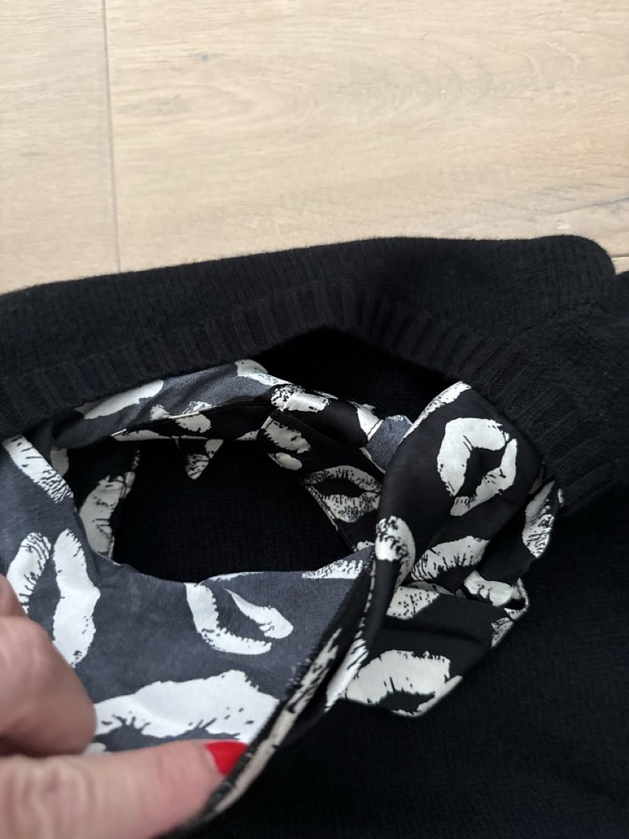Luisa Cerano Maglioni & Felpe: Luisa Cerano Strickpullover mit Hemdeinsatz, Grösse 42 – Nuovo (secondo la descrizione) da Wittinsburg venduto da redrose296 4