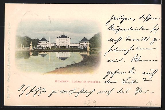 Cartoline postali: München, Briefmarke der Privaten Stadtp – Usato da Berlin venduto da bartko-reher 1
