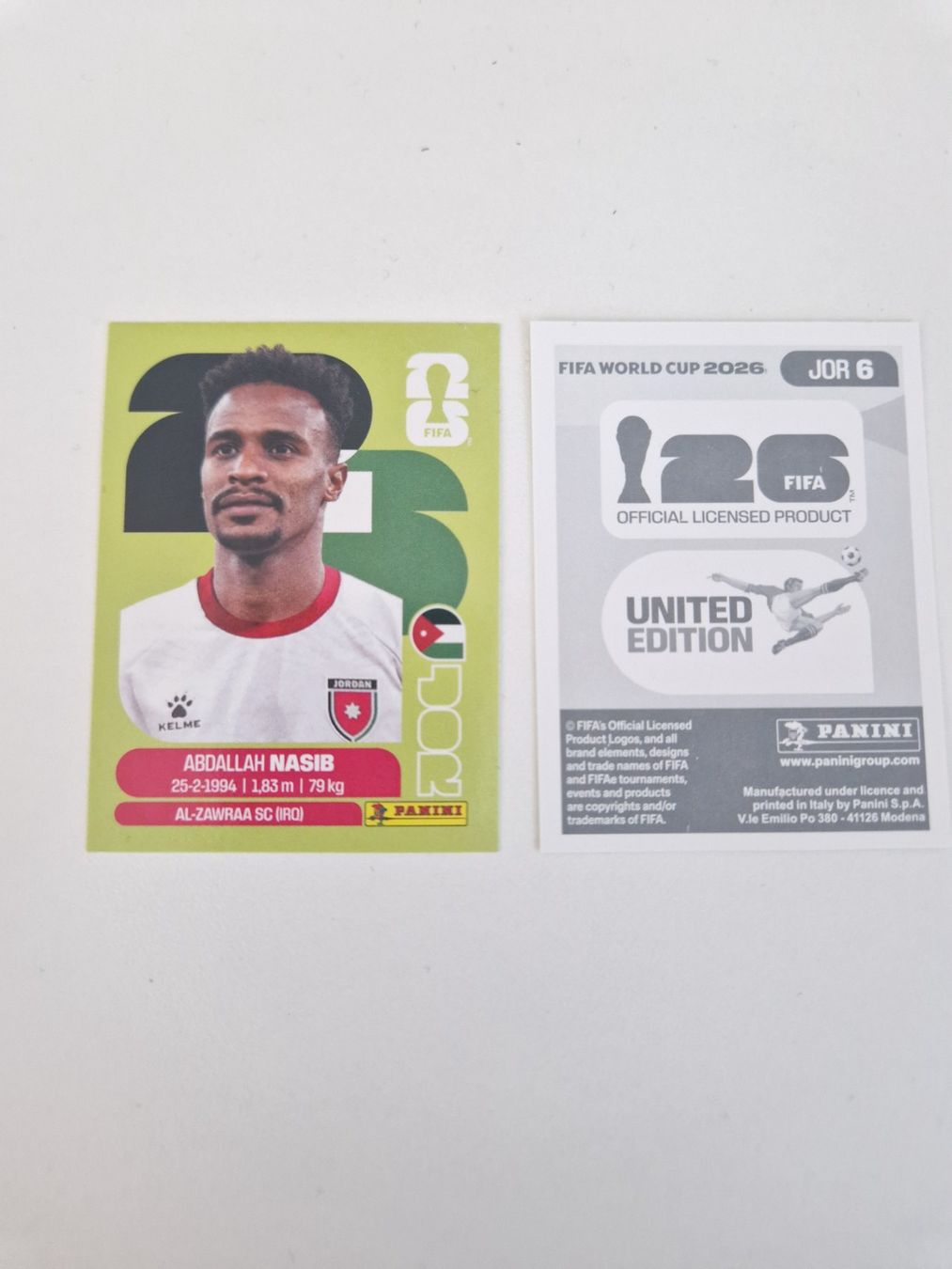 Panini Carte collezionabili: Panini Sticker JOR6 – Nuovo (secondo la descrizione) da Stüsslingen venduto da white_angel86
