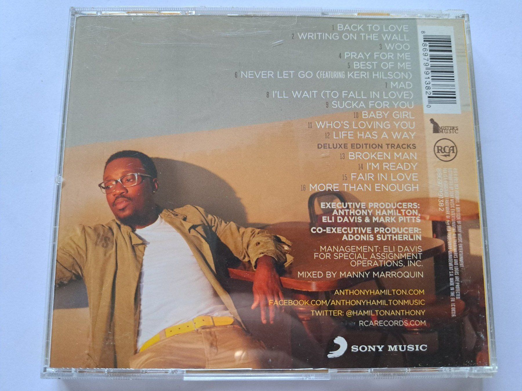 CD: Cd Anthony Hamilton - Back to love – Usato da Pully venduto da bro_n52j 1