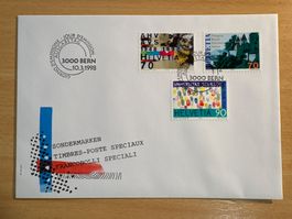 Helvetia Briefmarken 1998, Sondermarken, Bern