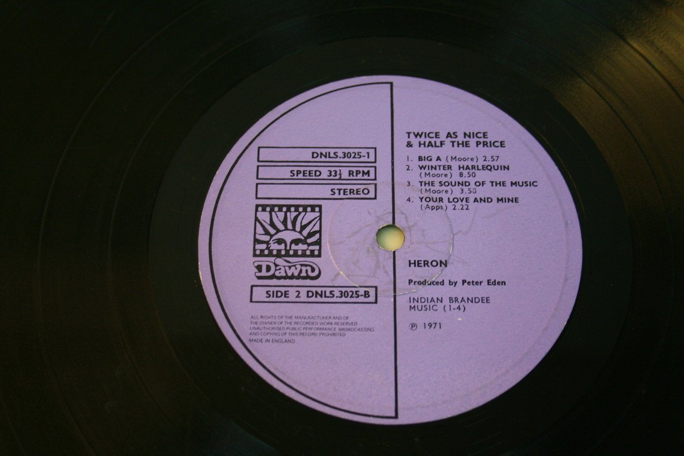 Schallplatten: Twice as nice & Half the price - Heron, LP – Gebraucht aus Wettingen von zibi137 1