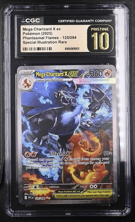 Pokémon Cartes à collectionner: Pokemon-Mega Charizard ex #125-CGC 10 Pristine-POP 317 – D'occasion à Niedergösgen par PokeZone