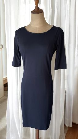 Filippa K Jersey Tailored Dress Blau – Businesskleid Gr. S