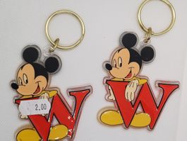 Vintage Mickey Maus Schlüsselanhänger /90iger / Rarität