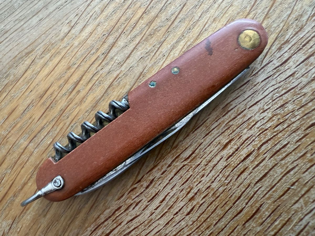 Coltelli tascabile: Antikes Taschenmesser Sackmesser mit Punze – Usato da Goldach venduto da Messerguru 1