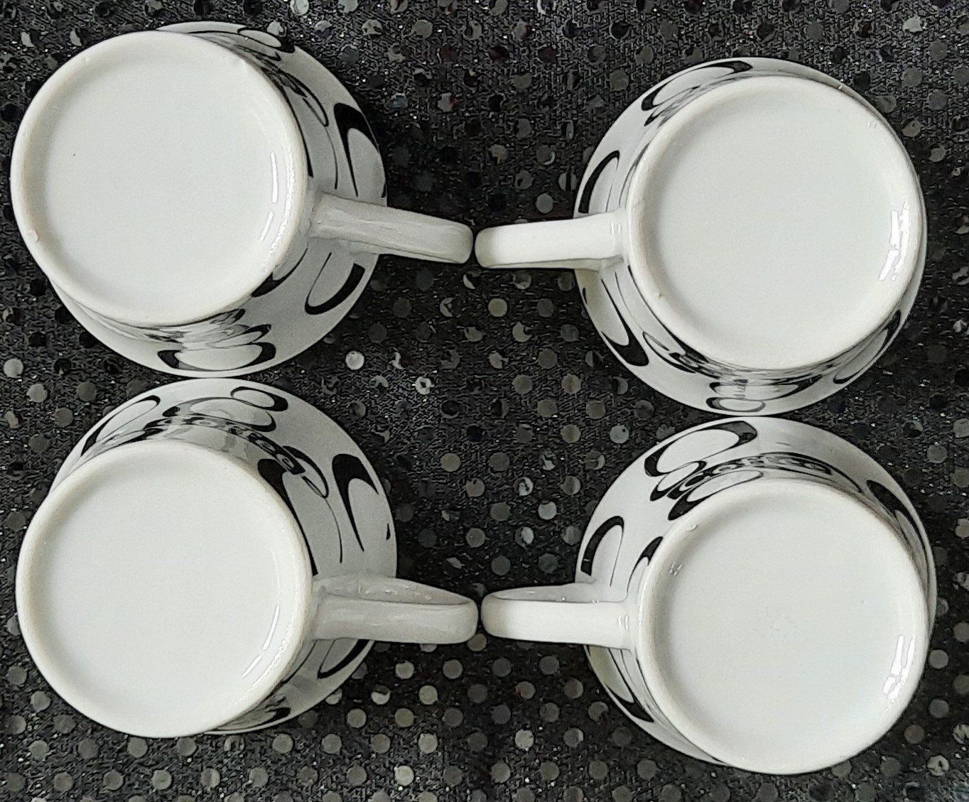 Tassen: COFFEE Vintage Espresso Tassen + Teller – Neu (gemäss Beschreibung) aus Seuzach von VT-Collections2 3