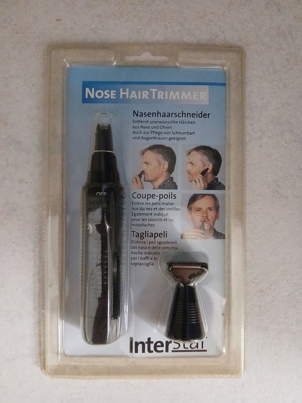 Soins du visage: Nasenhaarschneider Inter Star – Neuf (Voir description) à Pfaffnau par lar_nw2l