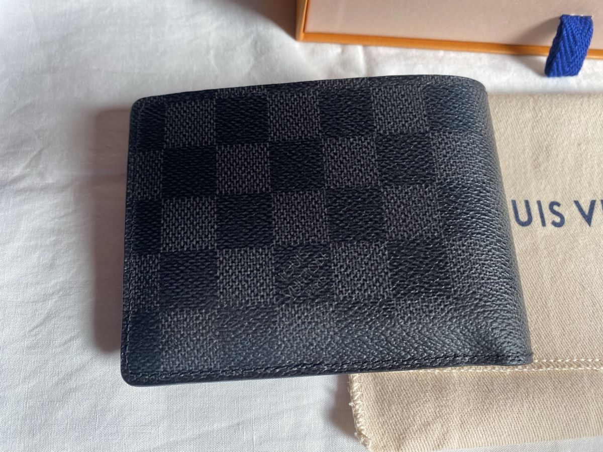 Louis Vuitton Brieftaschen: Louis Vuitton Damier Graphite Wallet - Like New! – Neu (gemäss Beschreibung) aus Buttikon SZ von Maxwelltime 4