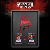 2026 KAKAWOW Stranger Things Frame 51/100 + 2 Autos