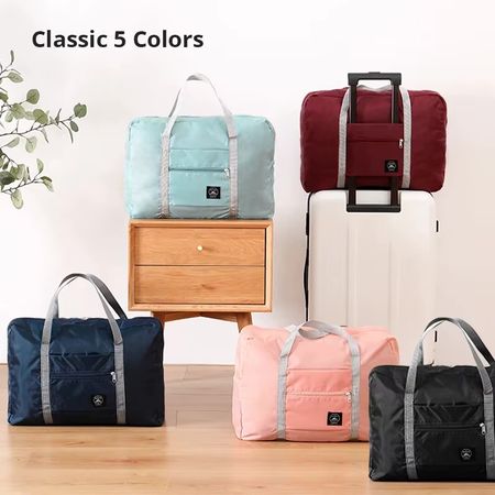 Sac de voyage pliable - BLEU | Grande capacité | Léger