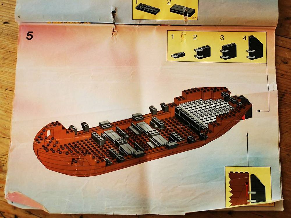 LEGO 6285 Black Seas Barracuda Anleitung (Gebraucht) in Ermatingen für ...