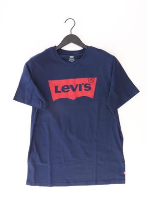 Levi's Printshirt Gr. L Kurzarm blau