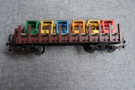 KLEINBAHN No. 354 ÖBB Rungenwagen mit Bremserhaus