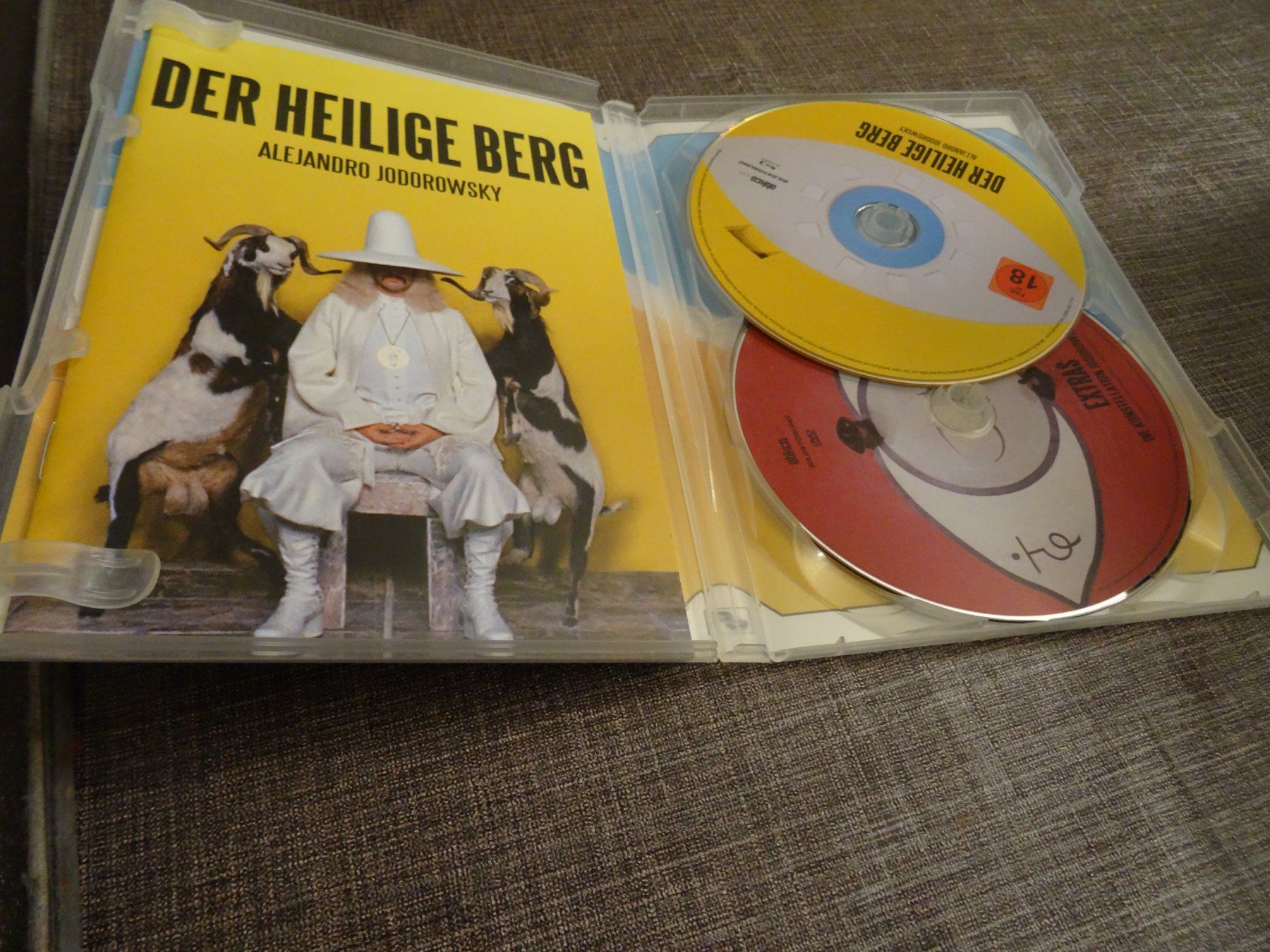 Alle DVDs: Der heilige Berg Blu-ray Alejandro Jodorowsky – Gebraucht aus Olten von Disc-Verkauf 2