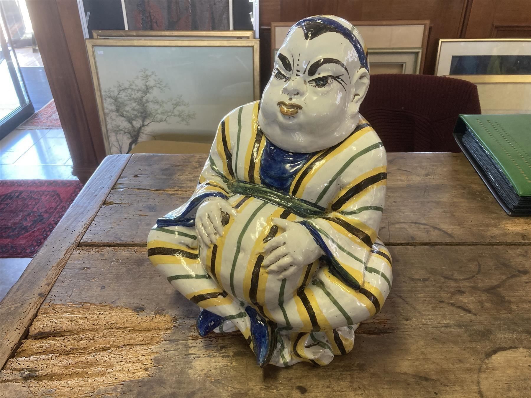 Sculptures & Statues: Alter Buddha Budai Fayence – D'occasion à Bern par Jwpm66 1