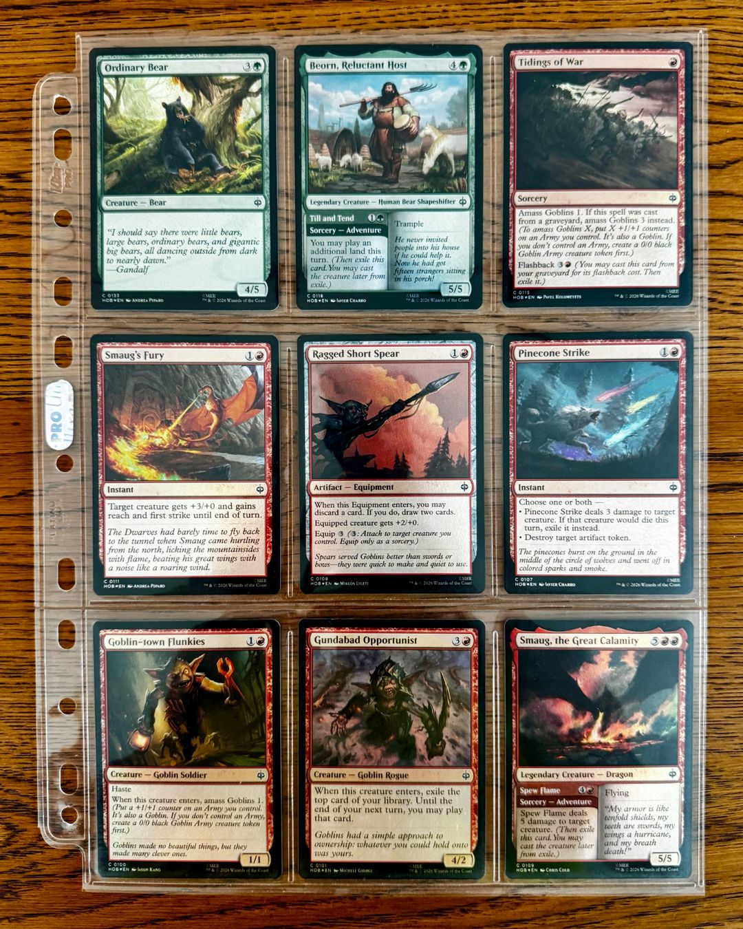 Magic The Gathering Carte collezionabili: The Hobbit Foil Commons 49stk. – Nuovo (secondo la descrizione) da Rechthalten venduto da hosme_be 1