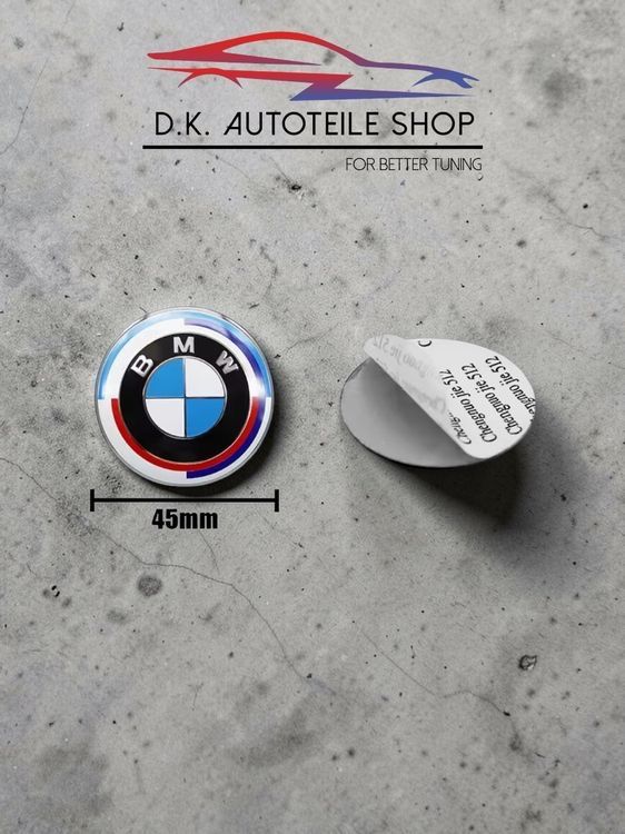 BMW Alle Autoersatzteile: BMW Lenkrad Emblem Logo 45mm Neu – Neu und originalverpackt aus Balsthal von D.K.Autoteile2 3