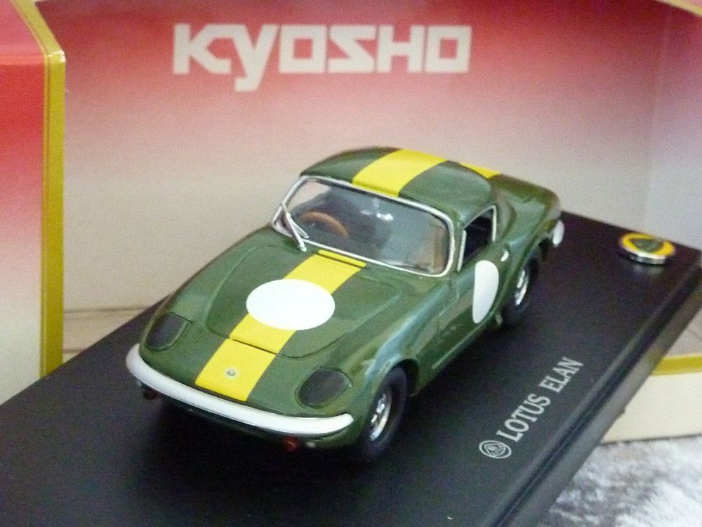 Miniature Matrix 1/43 Lotus Elan 26R Coupe #00 - Racing 1964 Verte/jaune