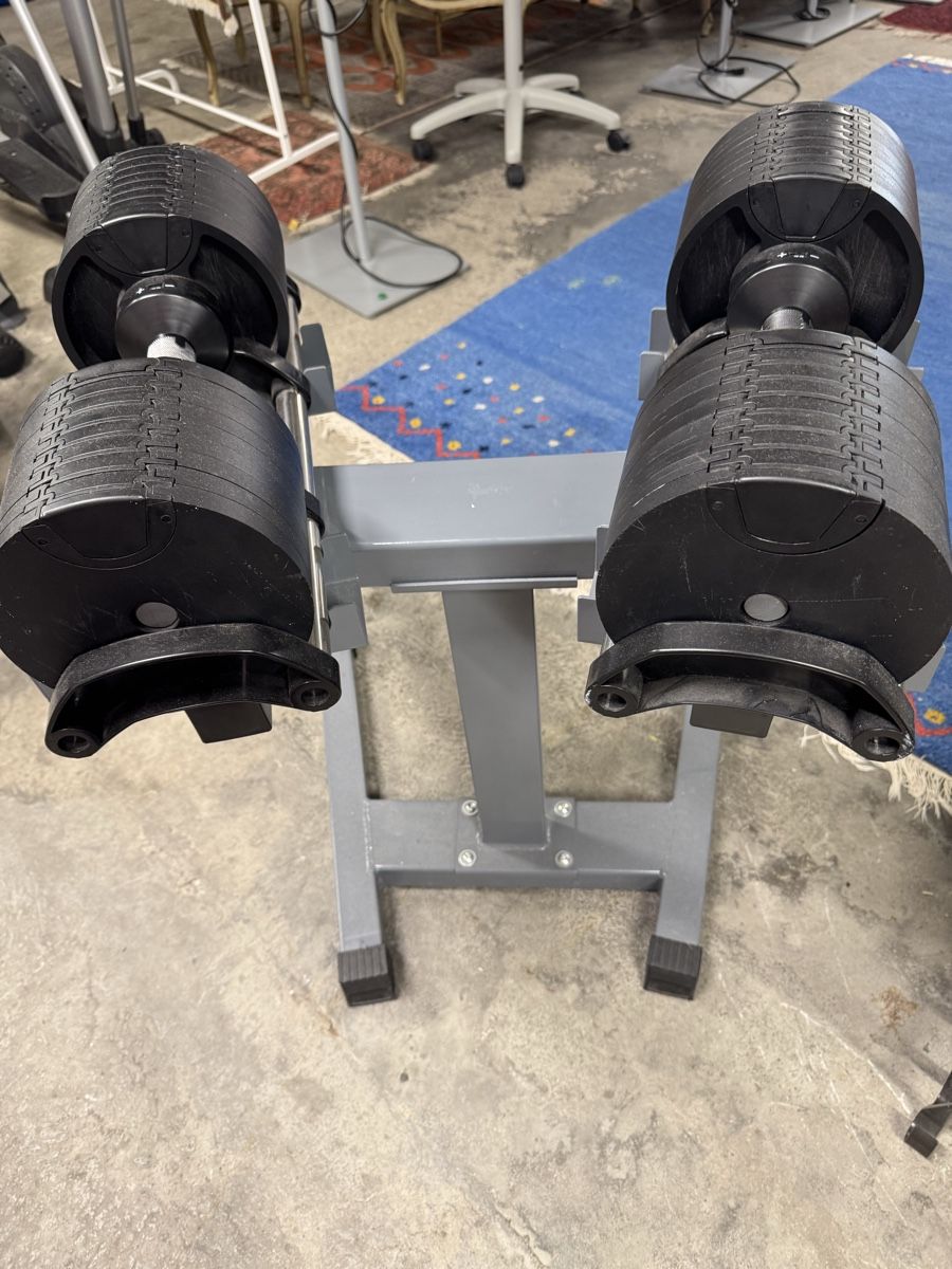 Manubri & Pesi: Rack Adjutable Dumbbell 32 kg Nr 17 – Usato da Dübendorf venduto da Brocki_West 7