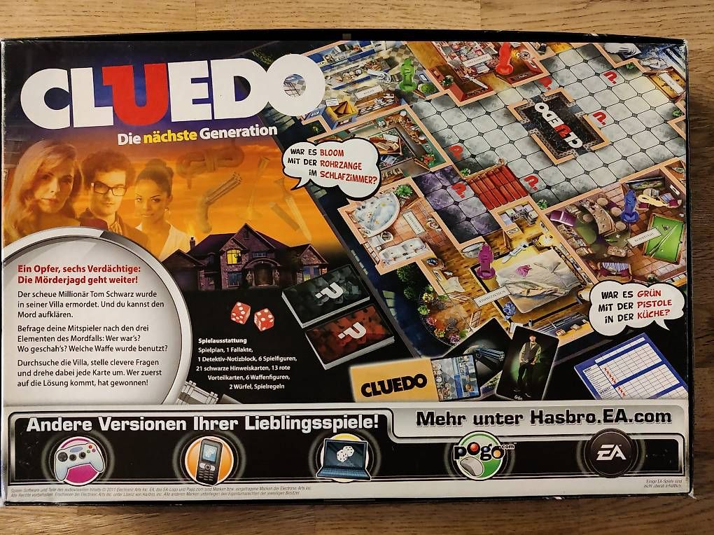 Giochi: Spiel Cluedo: Die nächste Generation – Usato da Winterthur venduto da M.P.1972 1