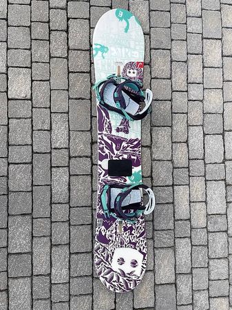 Snowboard Head She's Evil KERS Flocka