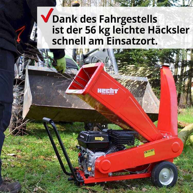 Hecht 6208 Benzin Gartenhäcksler 5,2 kW Kaufen auf Ricardo