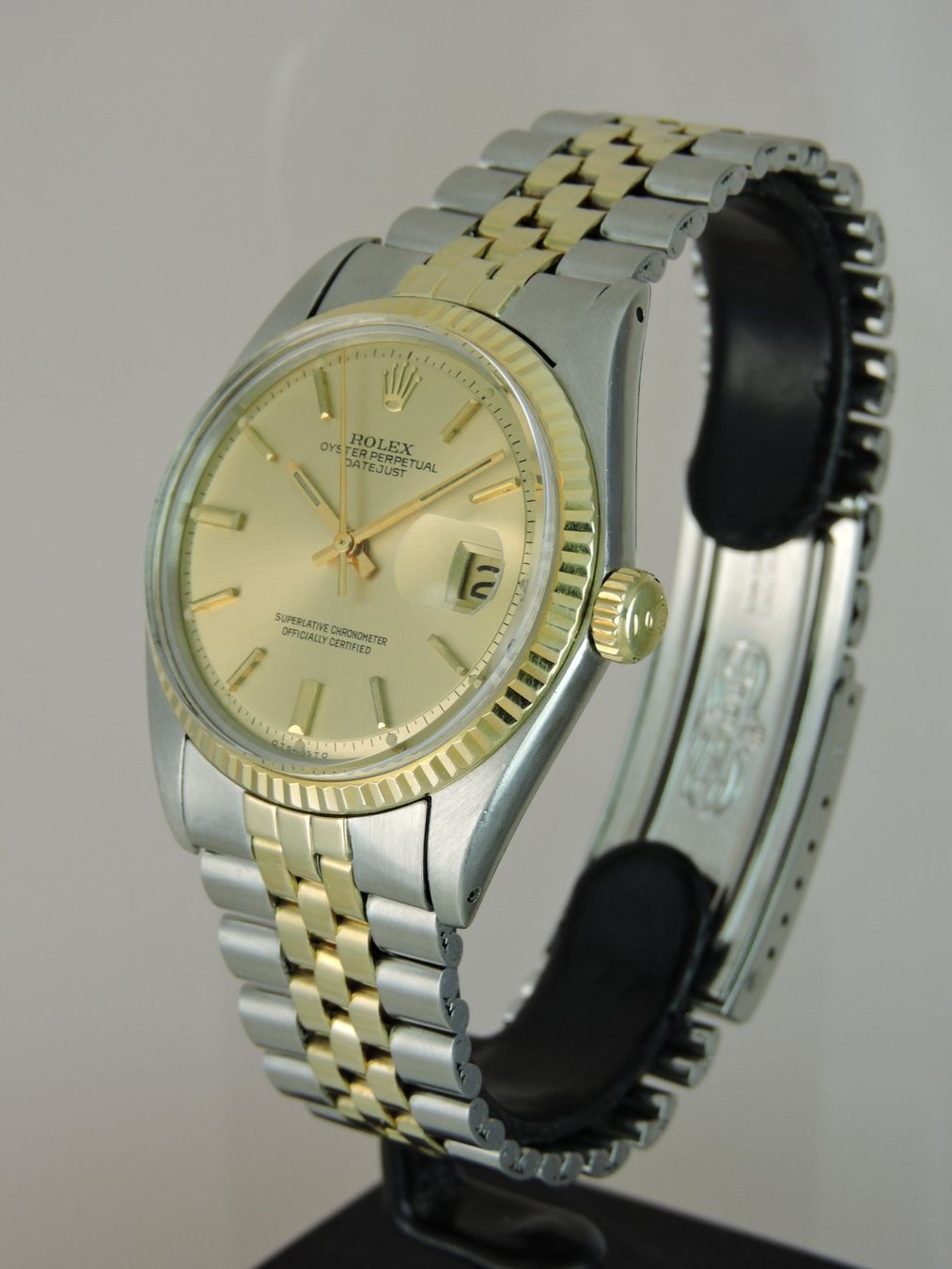 Rolex Orologi: 1973 Rolex Datejust 1601 Two-Tone Sigma Dial - Serviced, Box – Usato da Bern venduto da Vintage-Oyster 1