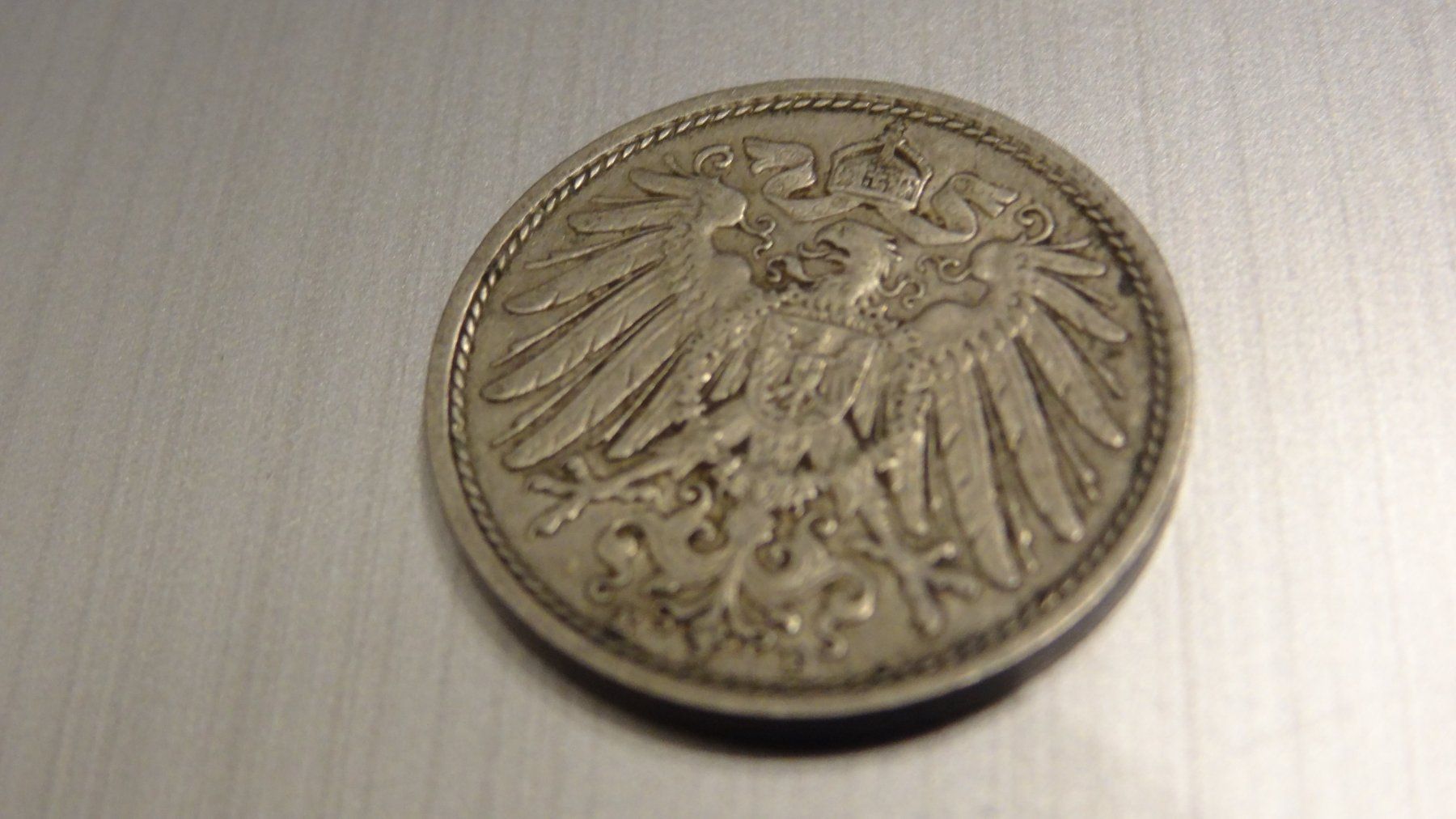 Tutti le monete: 1908 Deutsches Reich 10 Pfennig – Usato da Olten venduto da pechsisa1 1
