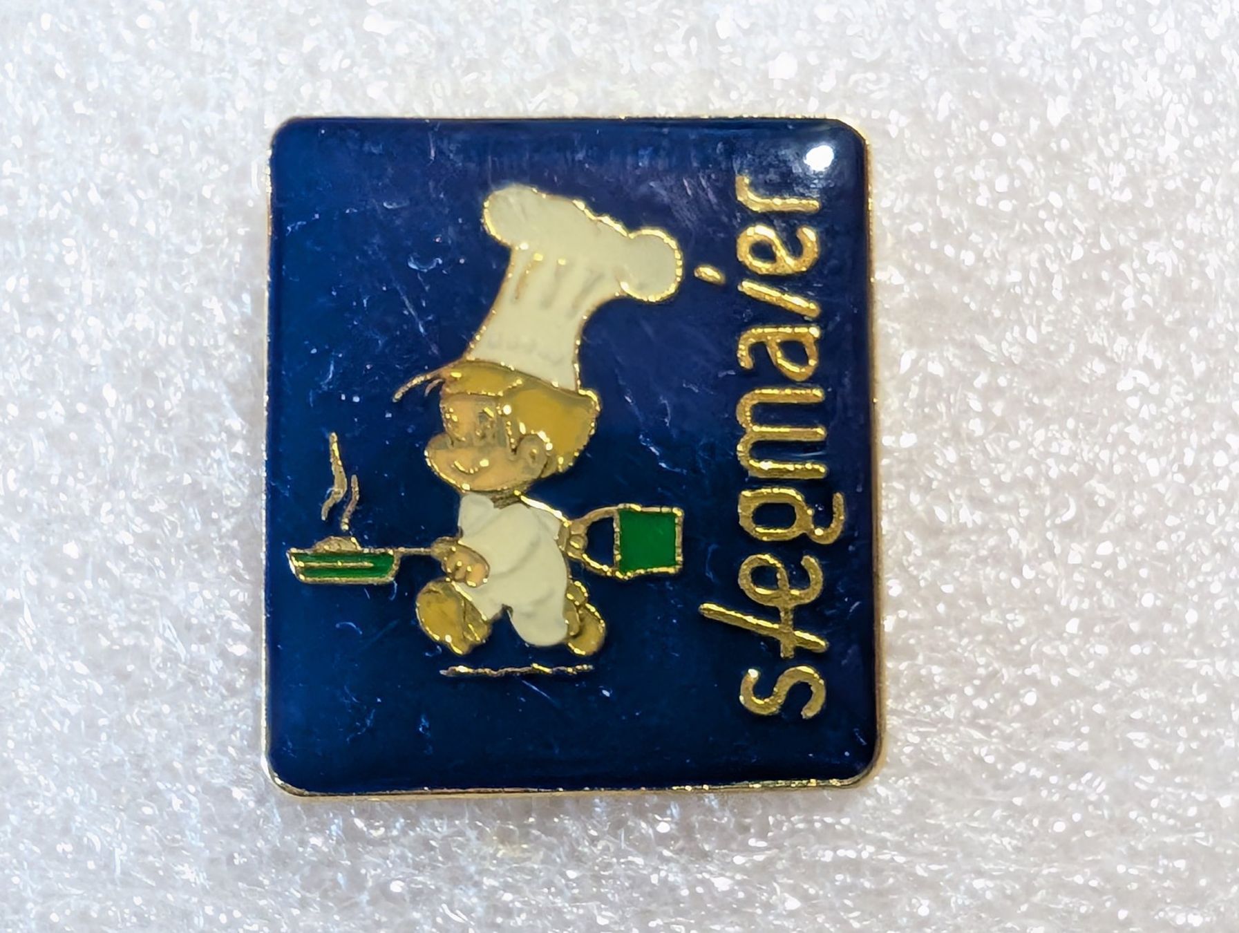 Placchette & Badge: Ansteckpin 291: Stegmaier – Usato da Oppligen venduto da Pin-Fall-Shop