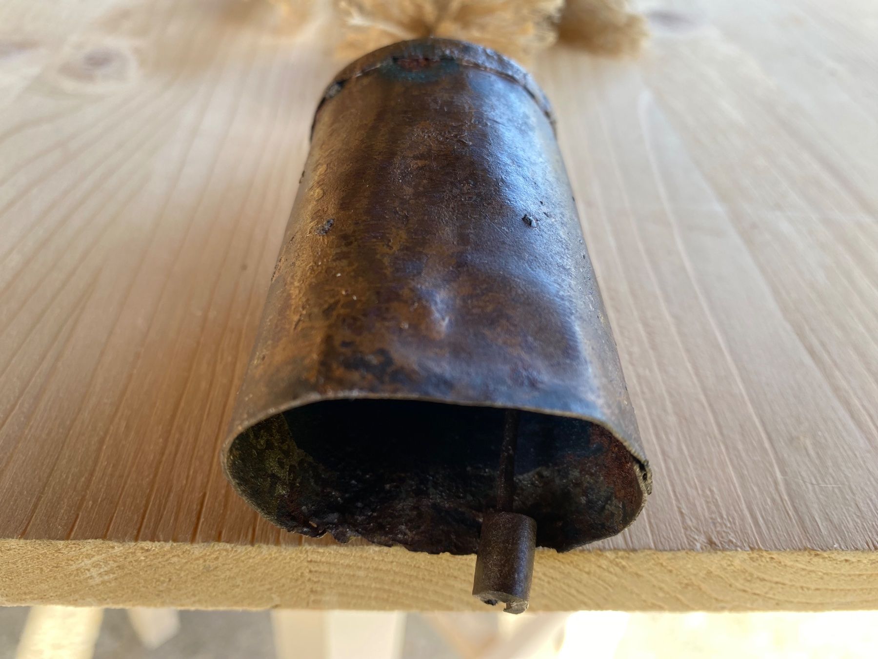 Glocken & Treicheln: schönes altes Makramee – Gebraucht aus Feldbach von Olive1 5