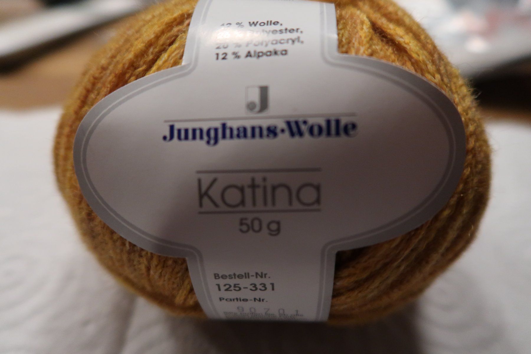 Wolle: 5 Kn. Junghans-Wolle Katina   (406) – Neu (gemäss Beschreibung) aus neuenhof von Caterchen 1