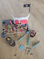 Playmobil Piraten Set mit Festung Figuren und Booten