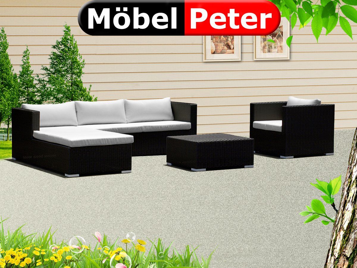 Divani: Rattan Lounge Gartenmöbel – Nuovo e nell'imballaggio originale da Kölliken venduto da Peter-Moebel