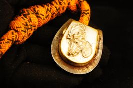 Antikes Zunderdosen Feuerzeug Feuerschläger mit Steinmesser