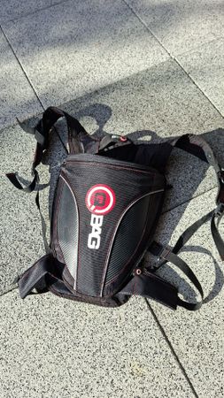 Motorrad Rucksack und Tankrucksack