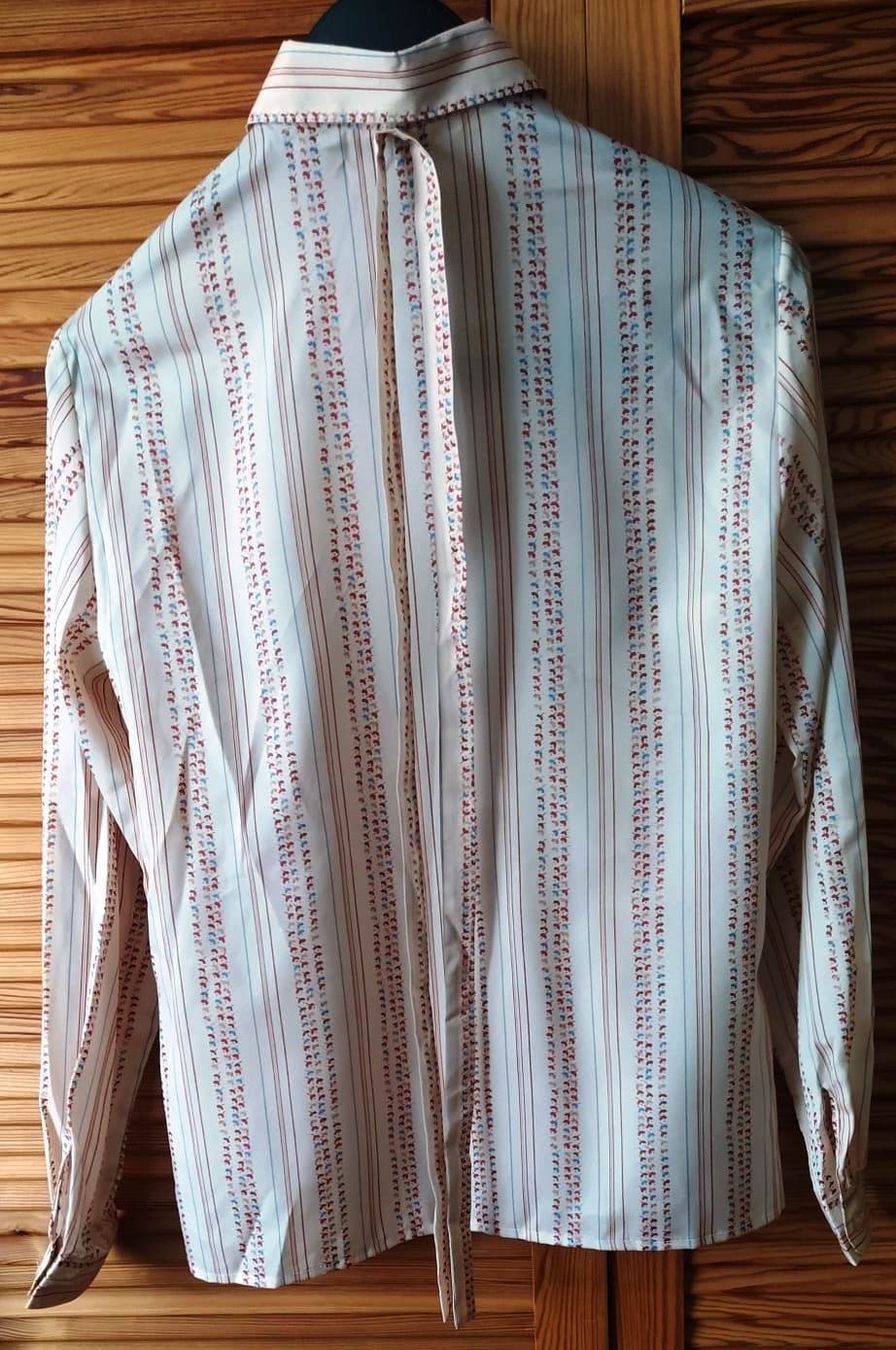 Blusen: Bluse, mit abnehmbarem Bindedband, helles Beige-Rosé – Neu (gemäss Beschreibung) aus Zürich von -italo- 3